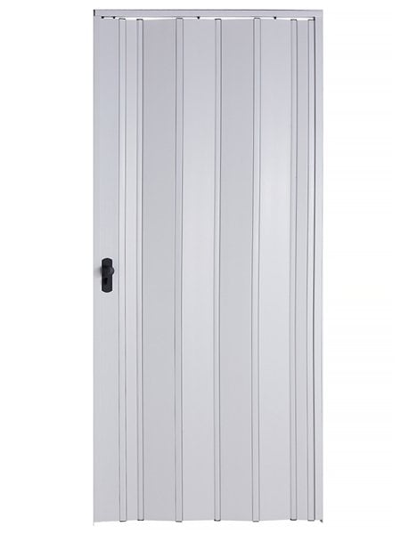 Sarpaş Katlanır Akordeon Akordiyon Pvc Kapı - Camsız Beyaz 12 mm