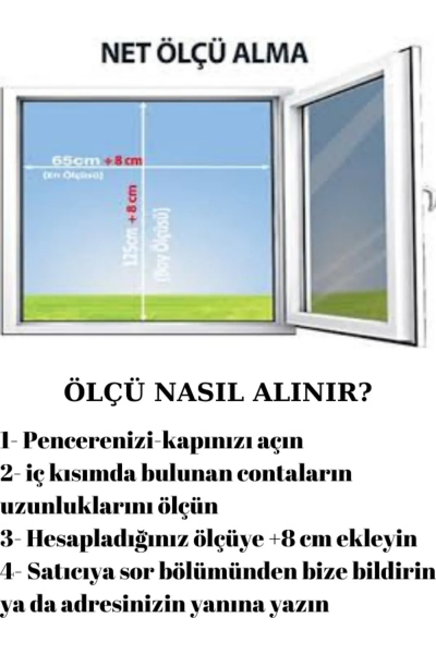 Sarpaş  Plise Pileli Yatay Sineklik Kapı Beyaz Katlanır Akordiyon Akordeon Sürme 61 - 80 - 201 - 220