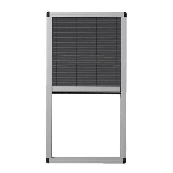 Sarpaş Plise Yatay & Dikey Sineklik Pencere Beyaz Katlanır Akordiyon Akordeon 61 - 70 - 101 - 110