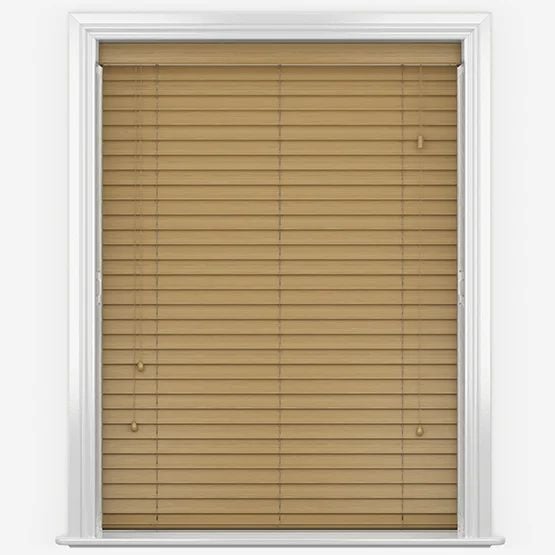 Sarpaş Meşe 50 mm Doğal Ahşap Jaluzi Perde