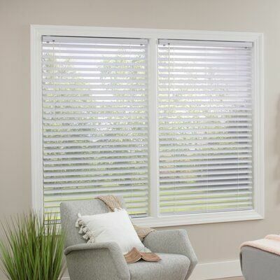 Sarpaş Beyaz 25 mm Alüminyum Jaluzi Perde 51X75 - 151X200
