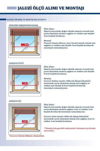 Sarpaş Kahverengi 25 mm Alüminyum Jaluzi Perde 126X150 - 0x100