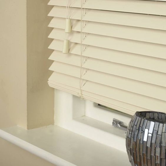 Sarpaş Krem 25 mm Alüminyum Jaluzi Perde 51X75 - 151X200