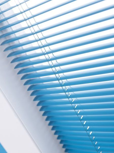 Sarpaş Mavi 25 mm Alüminyum Jaluzi Perde 126X150 - 201X250